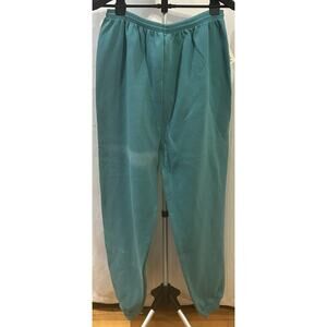 NWT Haneswear Shetland Green Sweatpants Women's size XL